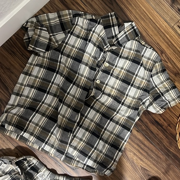 Vintage two piece short set, size M cotton - Picture 6 of 7